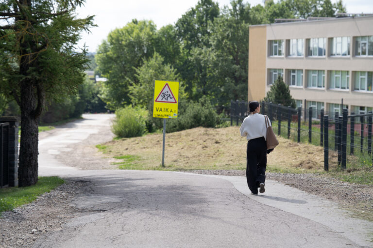 Domeikavoje pusiaukelės namus įkėlė, o gatves paliko tvarkytis patiems